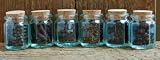 Gourmet Pepper Set - 6 Peppers from Around the World, Small Meadow Jars