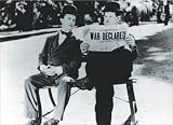 Laurel and Hardy in Il Compagno B Art Poster Print, 28x20