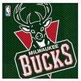 Milwaukee Bucks Paper Lunch Napkins (16 Pack)