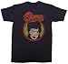 Impact Men's David Bowie Diamond Dogs Distressed Short Sleeve Jersey T-Shirt