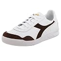 Diadora Men's Tennis Star Sneaker,White/Carob,14 M