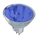 Bulbrite 637150 - EXN/B - Blue 50 Watt MR16 Style Halogen Light Bulb, 12 Volt, 38 Degree Beam Spread
