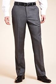 Collezione Exclusive Made in Italy Flat Front Trousers