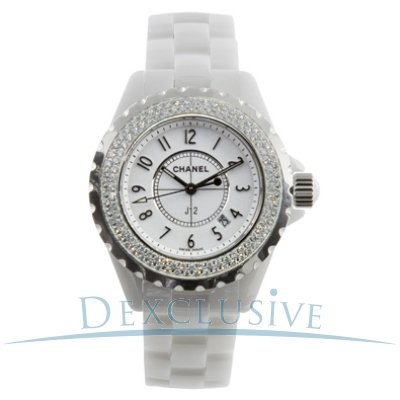 Chanel J12 Date w factory Diamonds Quartz Ceramic H0967 Chanel J12 Date w factory Diamonds Quartz Ceramic H0967