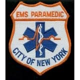 NYC Paramedic Breast/hat Patch