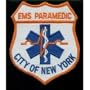 NYC Paramedic Breast/hat Patch