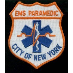 NYC Paramedic Breast/hat Patch