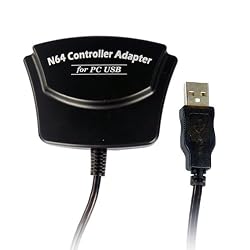 Dual Port USB Adapter for Nintendo 64 Controller Joystick Gamepad to PC