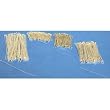 400pc 4 Sizes Head Pins .020 Sterling Silver