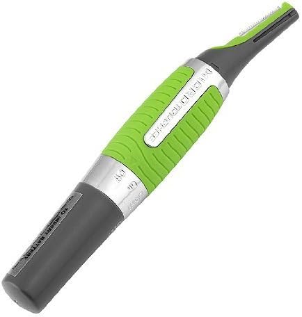 New Micro Touch Max Personal Hair Trimmer Green for Nose Ear Eyebrow Sideburns