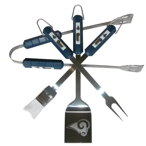 Siskiyou Sports  St Louis Rams  4 pc NFL BBQ Set