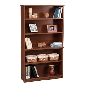 Bookcase in Tuscany Brown - Elite - Bestar Office Furniture - 68700-63