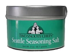 Two Snooty Chefs Seattle Seattle Salt Gourmet Spice Blend, 2.0-Ounce Container (Pack of 3)