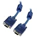 Projector Cables - SVGA Super VGA Cable M/M For Monitor LCD Projector PC Laptop - 10 Feet (Blue)
