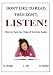 Don't Like to Read, Then Don't, Listen!: How to Turn Any Type of Text Into Audio Files (DVD)