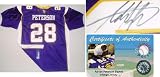 Adrian Peterson Signed Vikings Purple Reebok Authentic Jersey