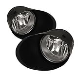 IMAGE OF 07-11 Toyota Tundra 5.7 V8 OEM Style Clear Fog Lights (Pre-Wire Urethane Bumper)