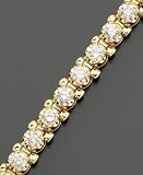 14k Gold Certified Diamond Bracelet (3 ct. t.w.)