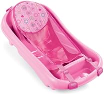 The First Year's Infant To Toddler Tub with Sling Pink