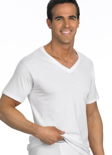 Jockey Men's T-Shirts Tag-free V-neck T-Shirt - 3 Pack