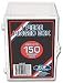 BCW Hinged Box 150 Count - Baseball, Football, Basketball, Hockey, Golf, Single Sports Cards Top Load - Sportcards Card Collecting Supplies
