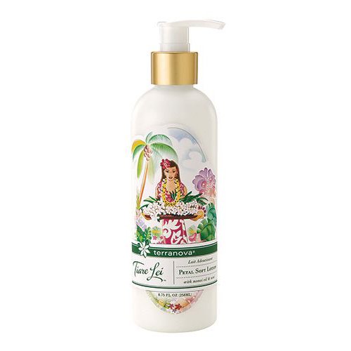 Terranova Tiare Lei Petal Soft Lotion with Monoi Oil and Nono (Various Scents)