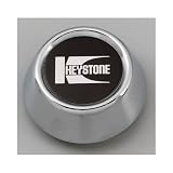 Cragar KC0271: Center Cap, Steel, Chrome Plated, Screw-On, Flat, Each