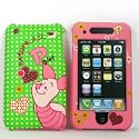 Disney&copy; Licensed Piglet Shield Protector Hard Case Cover for Apple iPhone 3G / 3GS - Brown