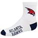 Atlanta Hawks Youth White Team Logo Crew Socks
