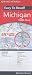 Rand McNally Easy to Read! Michigan State Map