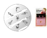 Konad Image Plate M-36 Revers + Clean Pad Image Holder