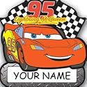 Sandylion Disney's Cars Door Name Plate
