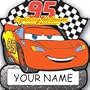 SandyLion Disney's Cars Door Name Plate