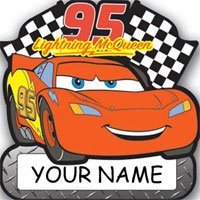 Sandylion Disney's Cars Door Name Plate