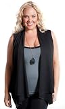Sealed With A Kiss Designs Plus Size Perfect Layer Knit Vest (Harvest Shades)
