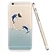 iPhone 6S Case,iPhone 6 Case,FEIKESI iPhone 6/6S Protective Case Soft Flexible TPU Transparent Skin Scratch-Proof Case for iPhone 6/6S (4.7-inch)- Dolphin Pattern