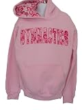 Girls / Womens Gymnastics "Hoodie" - Hooded Hawaiian Style Sweatshirt - Pink / Baby Blue