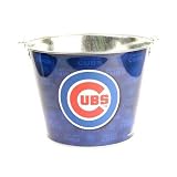 Chicago Cubs Metal Beer Bucket (Holds 8 Bottles and Ice)
