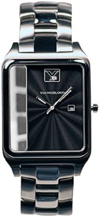 Youngblood Timepieces London Heathrow II Japanese Movement Black/Silver Dial Men's Watch