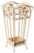20" Frosted Metal Umbrella Stands