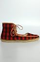 80%20 The Deenie Ankle Tie Flat Bootie in Red,Shoes for Women