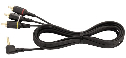 Sony VMC-30FR Long Length AV Cable with mini-RCA Terminals for the HRDFX1 (3 meters / 9.8 feet)