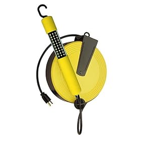 Bayco SL-2110 30 LED Work Light with 50-Foot Cord Reel