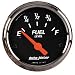 Auto Meter 1417 Designer Black Short Sweep Electric Fuel Level Gauge