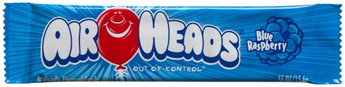 Airheads Blue Raspberry, 0.55-Ounce-Packages (Pack of 144) by Airheads