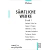 Platon. S�mtliche Werke Bd. 1:  Apologie des Sokrates, Kriton, Ion, Hippias II, Theages, Alkibiades I, Laches, Charmides, Euthyphron, Protagoras, Gorgias, Menon, Hippias I, Euthydemos, Menexenos. �bers. v. Friedrich Schleiermacher.