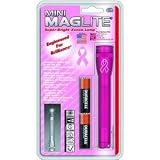 MagLite M2AMW6 National Breast Cancer Foundation Mini Mag Flashlight, Pink