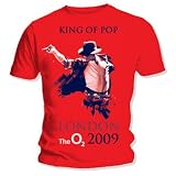 Michael Jackson - Red London O2 Shirt T-Shirt