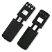 Verizon Alltel Sprint CDMA MotoKrzr Motorola Krzr K1m Solid Black Premium Silicone Skin Case Cover