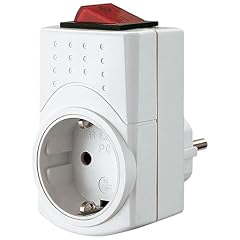 Zwischenstecker mit Schalter, 2polig
